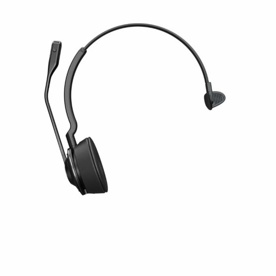 Jabra Engage 65 On-Ear DECT Mono Headset - Skype For Business Certified Wireless Headphones with Advanced Noise Cancellation for Deskphones and Softphones – Black – UK Version - Image 3