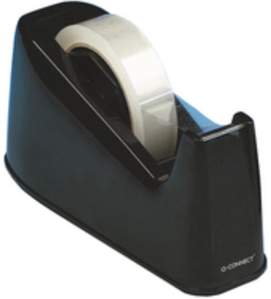 Q Connect KF11010 Desk Tape Dispenser - Black