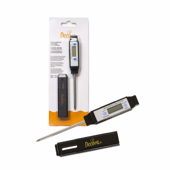 Decora Digital Probe Thermometer, Black, 23 x 9 x 2 cm - Image 2