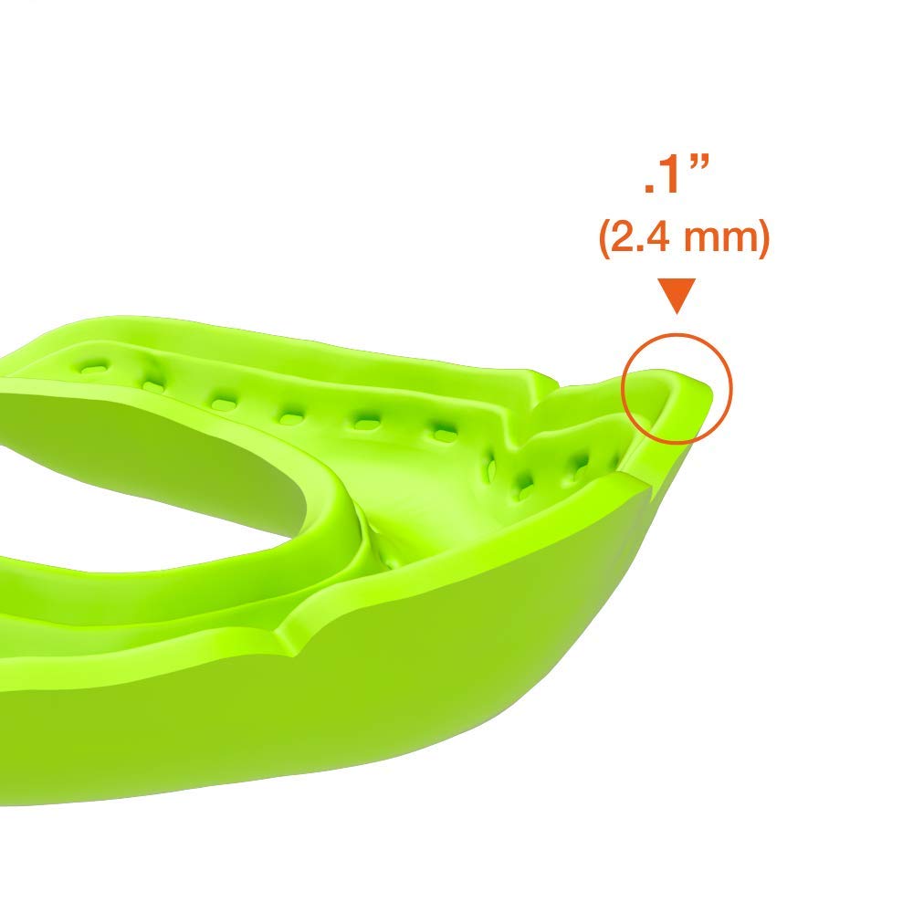 Shock Doctor Unisex's Ultra Microfit Mouthguard, White, Adult - Image 3