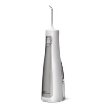 Waterpik Cordless Freedom Water Flosser, Portable and Waterproof Battery Powered Dental Plaque Removal Tool, Ideal for Travel, Small Bathrooms or In-Shower Use, White (WF-03UK010)