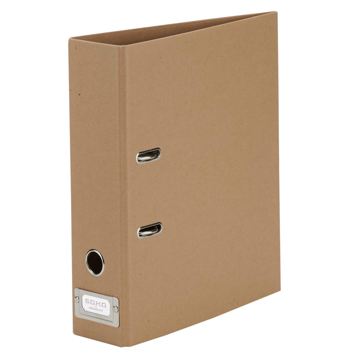 S.O.H.O. 1317452628 A4 Kraft Lever Arch File with Metal Index Holder BigaMart