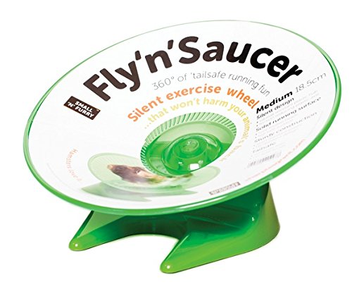 Small-n-Furry Fly n Saucer Wheel, Medium 18.5 cm (Assorted colors - Blue/Purple/Green) - Image 2