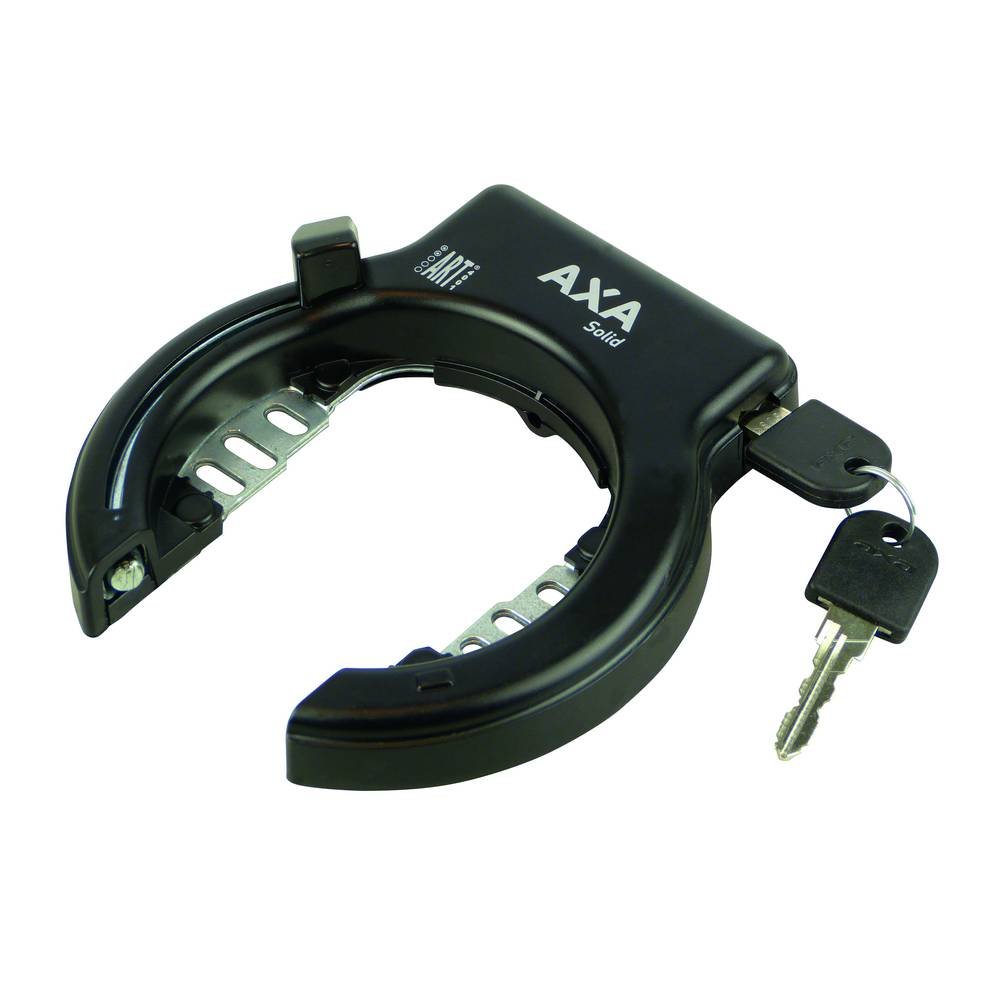 AXA "Solid'' Frame Lock - Black, 60mm x 100mm - Image 3