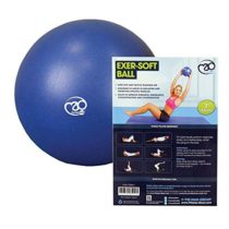 Fitness Mad FMES7 Yoga-Mad Exersoft Ball,Blue, 7 inch