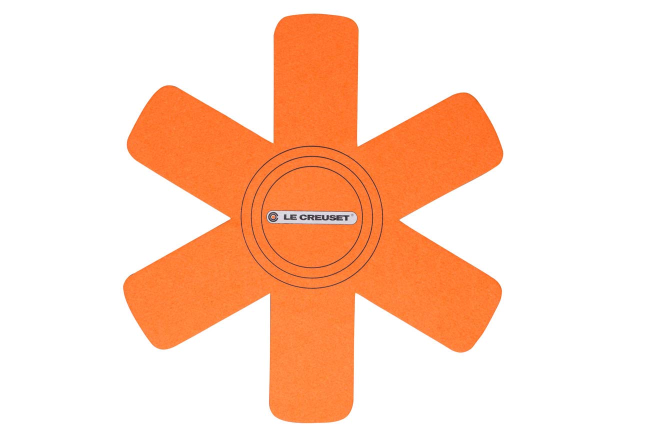 Le Creuset Set of 3 Utensil protectors, Adapted for all types of casseroles Volcanic, 45901400900002, 41x41x0.04 cm - Image 2