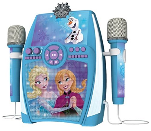eKids FR-615 Sing-a-Long Frozen Deluxe Boom Box with Dual Microphones - Image 4