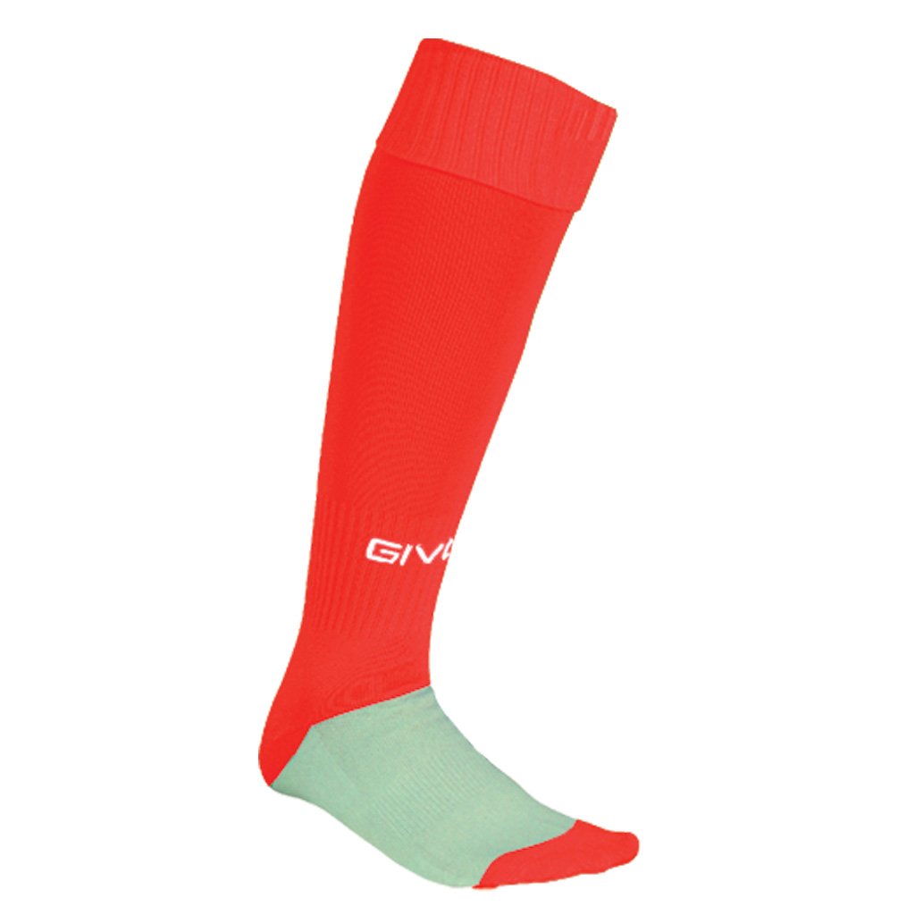 Givova, soccer socks, red, BABY, bébé