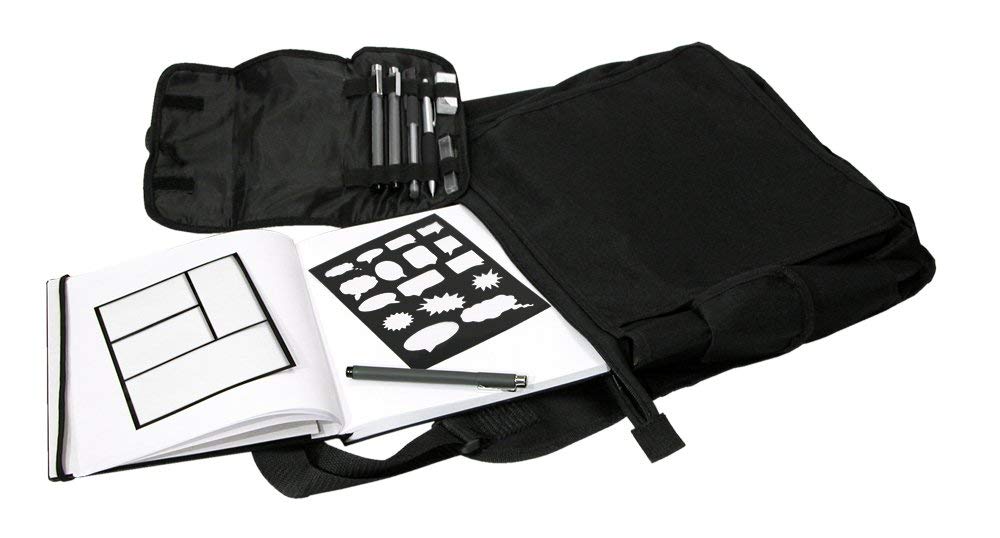 Royal and Langnickel Manga Satchel Artist Set, Black - Image 2