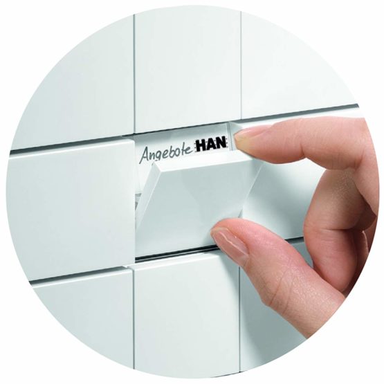 HAN 1551-12, i-Box Drawer Set. Innovative drawer set in premium quality honoured with Design Prizes. With 5 closed drawers, white - Image 3