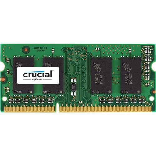 Crucial CT204864BF160B 16 GB DDR3L 1600 MT/s (PC3L-12800) CL11 SODIMM 204-Pin 1.35 V/1.5 V Memory, Green
