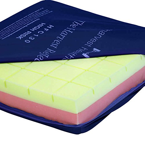 NRS Healthcare Reflect Castellated Memory Foam Cushion - Pressure Care, Blue - Image 4