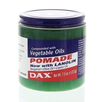 Dax Pomade Now with Lanolin compounded with Vegatable Oils 7.5 oz. Jar