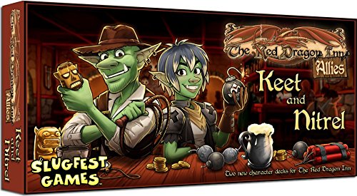 Slugfest Games SFG00025 Red Dragon Inn Allies Keet and Nitrel Card Game