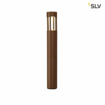 SLV free-standing lamp SLOTS 45 / LED outdoor illumination for paths, walls, entrances, outdoor garden lamp / IP44 3000K 6.3W 200lm anthracite 68 degrees