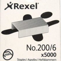 REXEL county 200/6 staples (boxed 5000)