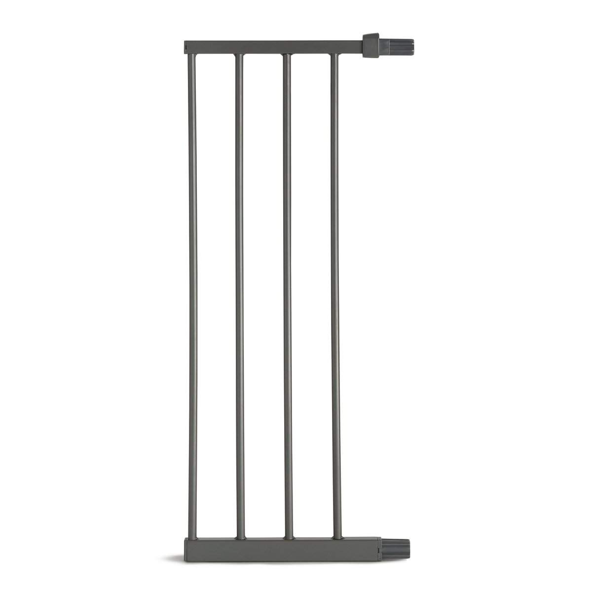 Munchkin Lindam 28 cm Pressure Fit Universal Stair Gate Extension, Silver