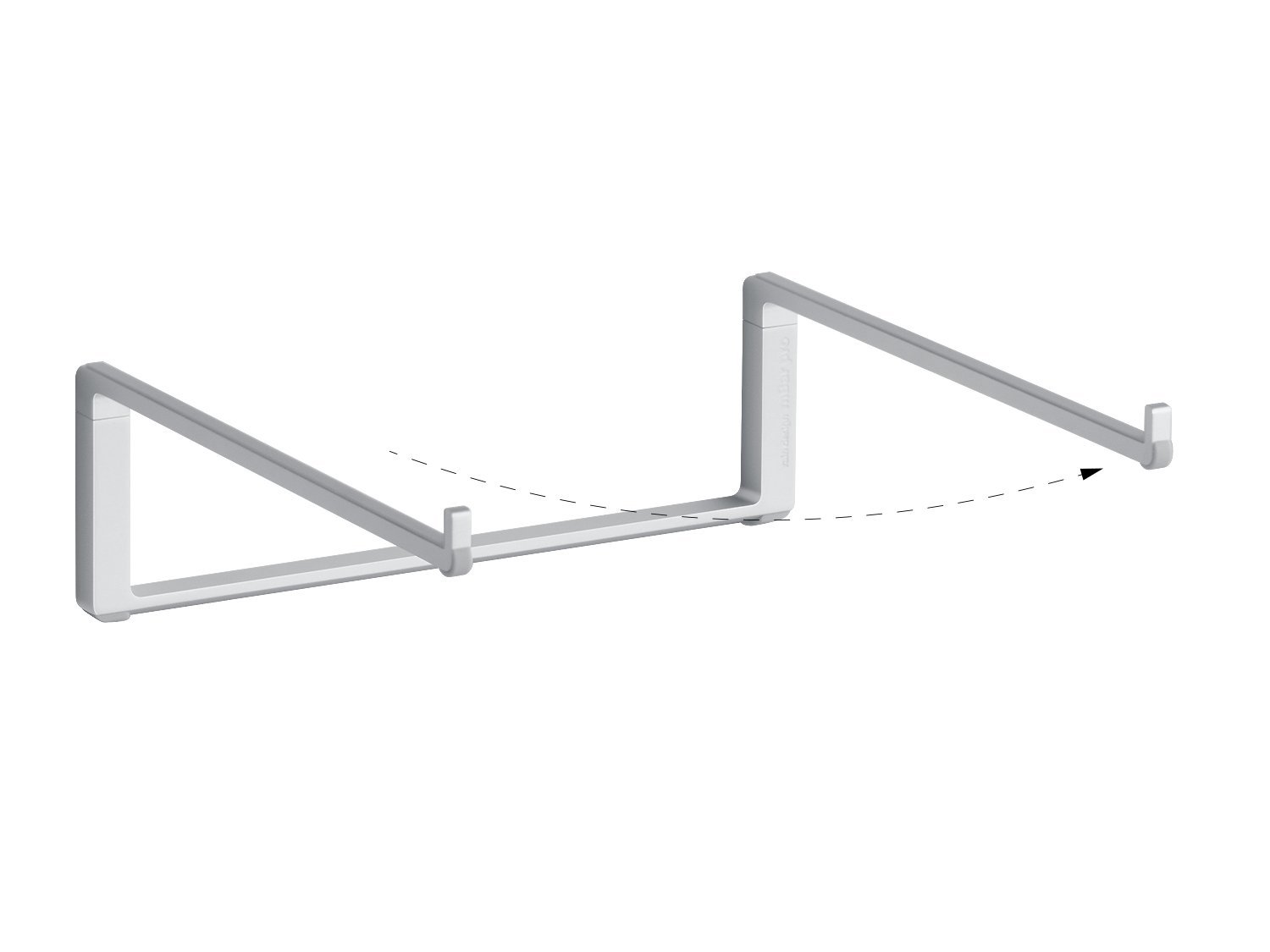 Rain Design, Inc. 10082 mBar Pro Foldable Laptop Stand - Silver - Image 3