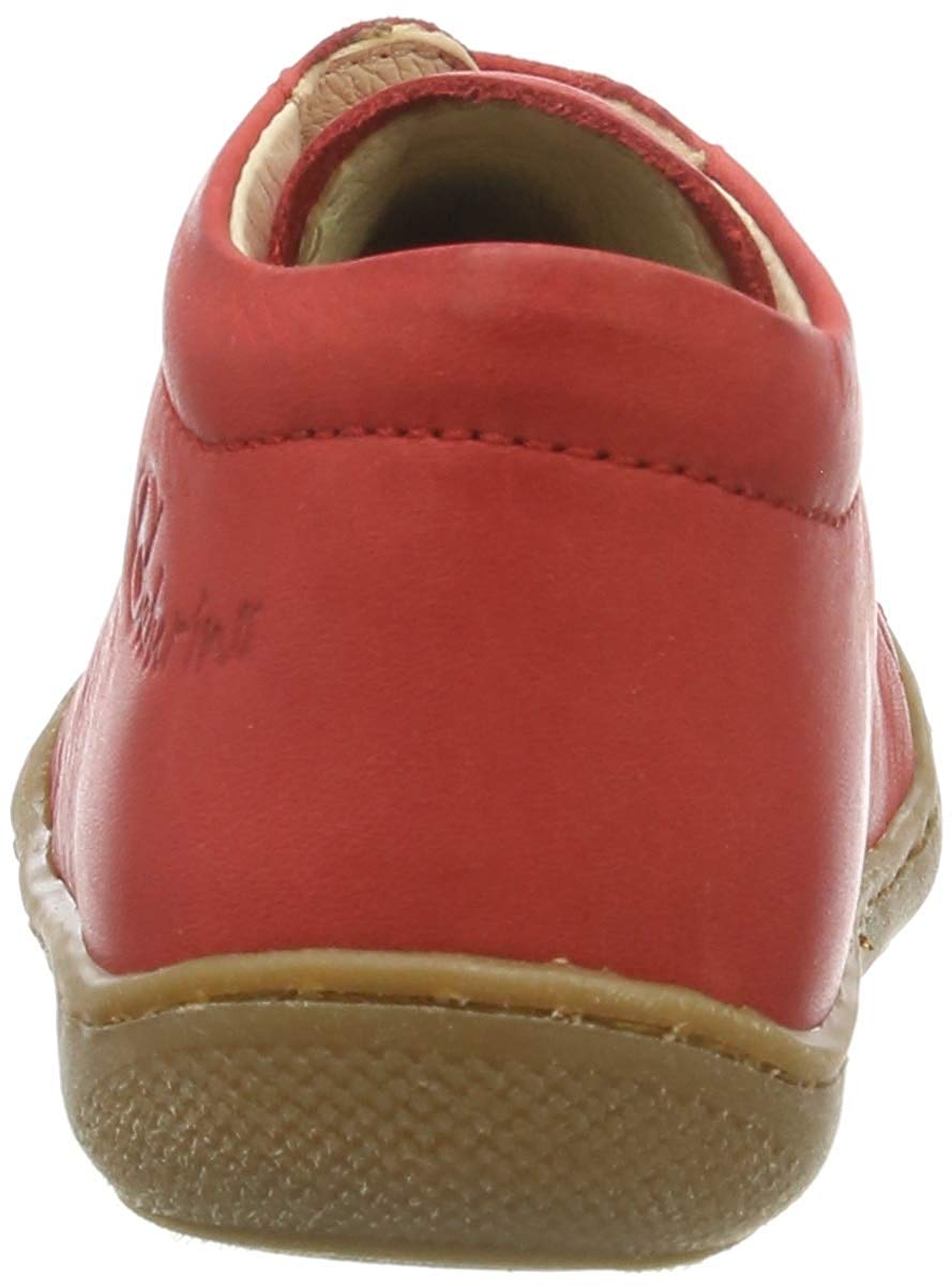 Naturino Cocoon-Leather First-Steps Shoes Red 24, 7 UK Child - Image 3