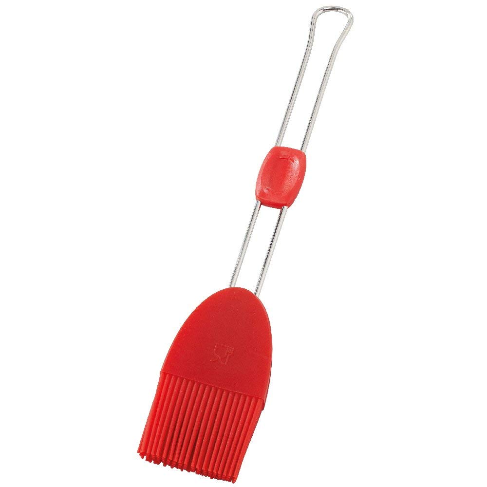 Dr.Oetker Basting Brush Flexxibel of Silicone 5 cm in red, 26.5 x 5 x 2 cm