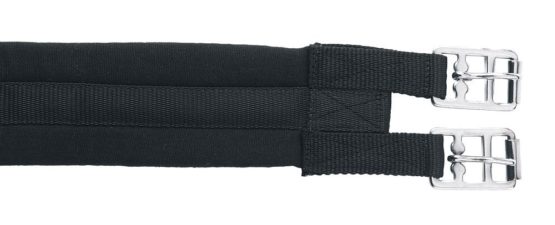 Kerbl 32434 Curved Saddlegirth - Black, 110 cm