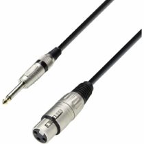 Adam Hall 3 Star Series 1m XLR Female to 6.3mm Jack Stereo Microphone Cable