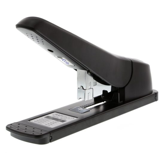 Rapesco 1063 AV-45 Heavy Duty Stapler - 115 Sheet Capacity - Black - Image 4