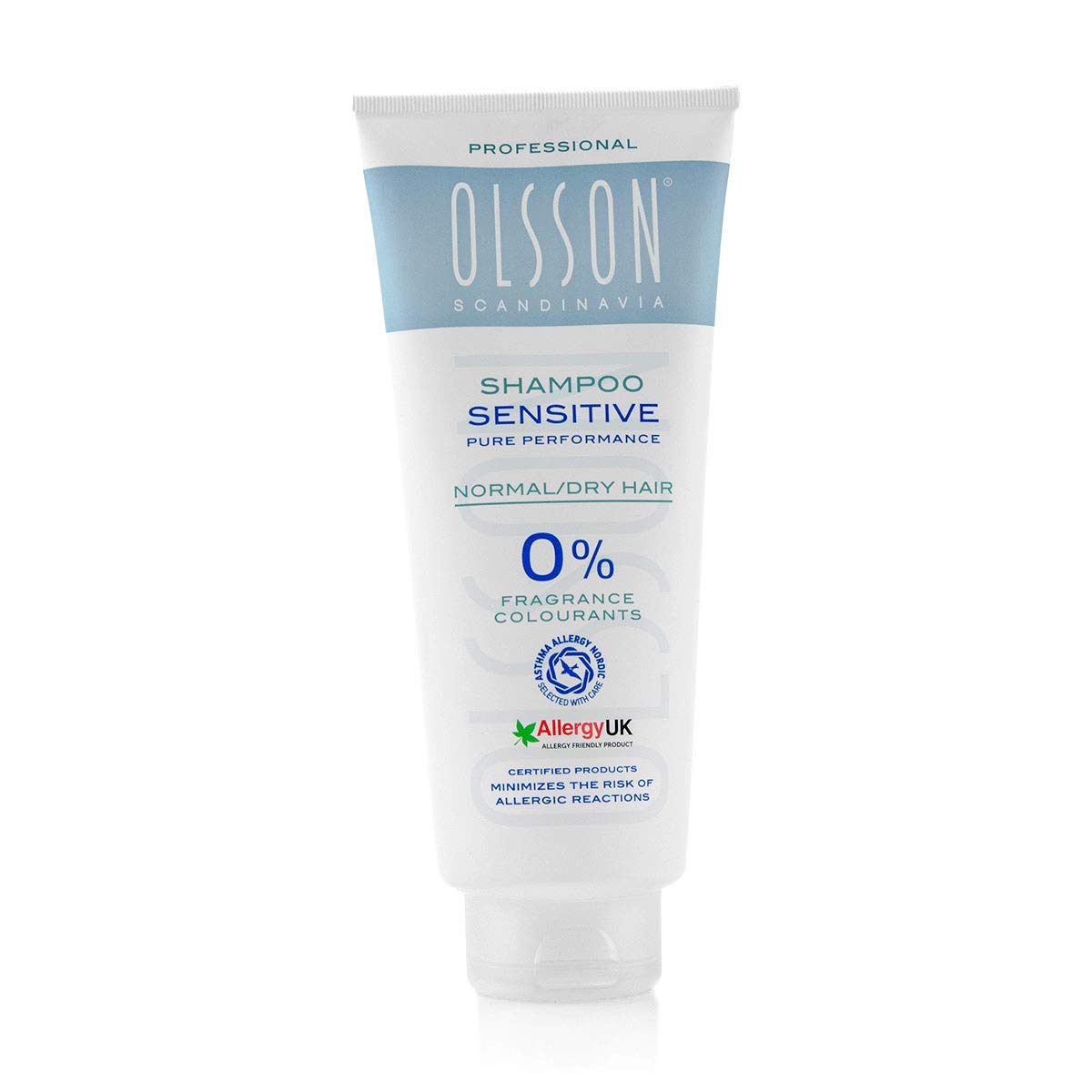 Shampoo for Sensitive Scalp & Dry Hair, Fragrance Free Treatment for Itchy Scalp Psoriasis & Dandruff, Allergy UK Recommended