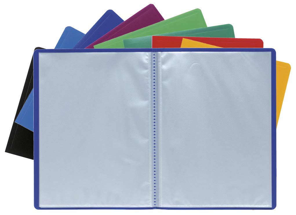 Exacompta, Ref 8557E, Soft PP Display Book, Suitable for A4 Documents, Made from Polypropylene, Lightweight, 50 Pockets - Image 2