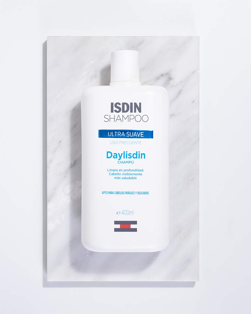 ISDIN Daylisdin Ultra Gentle Shampoo (400ml), White, 454 g (Pack of 1) - Image 4