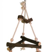 Trixie Natural Living Swing on Rope, 27 x 27 x 27 cm
