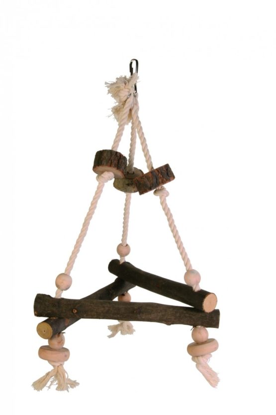 Trixie Natural Living Swing on Rope, 27 x 27 x 27 cm