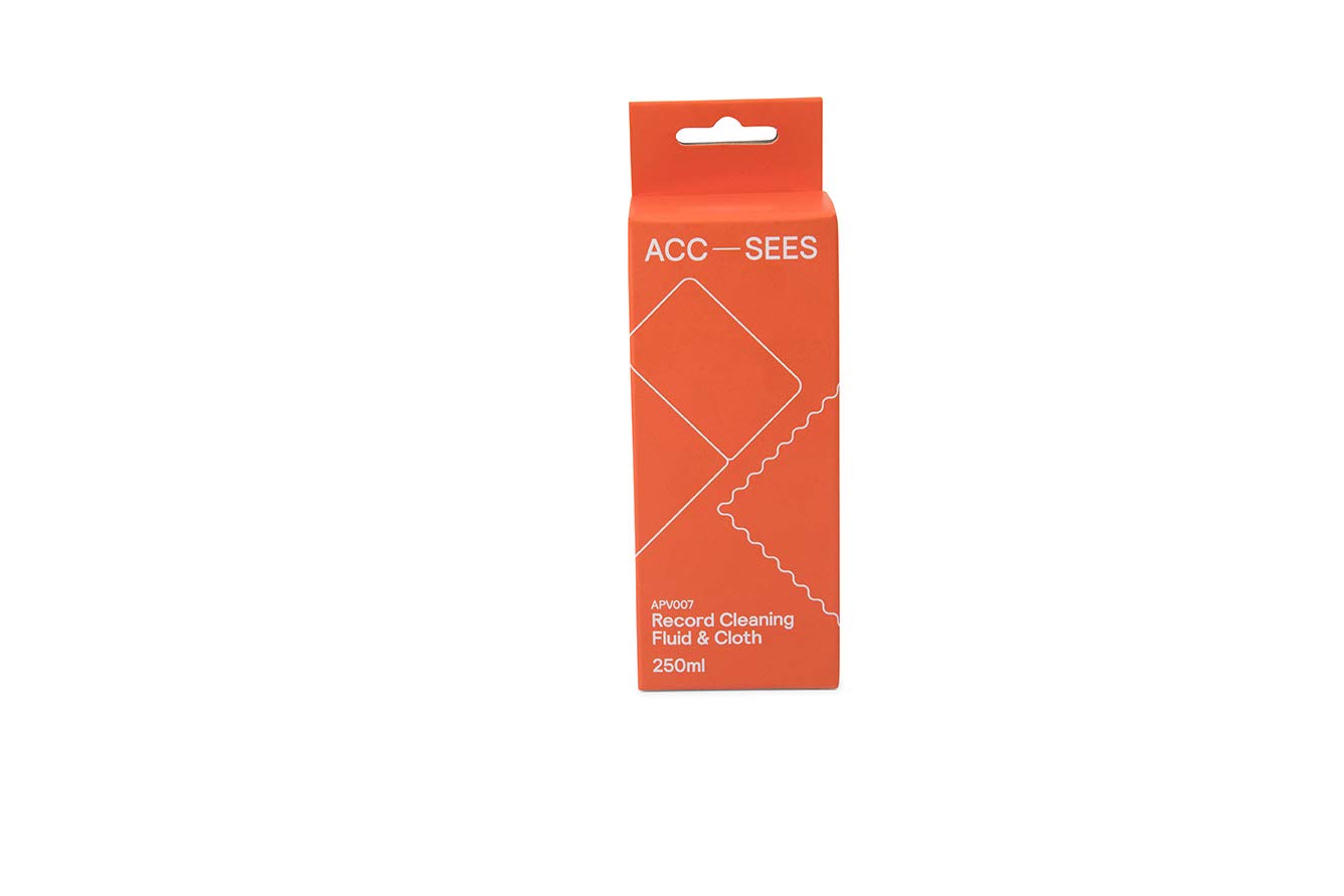 Acc-Sees Record Cleaning Fluid & Cloth 250ml, Black - Image 2