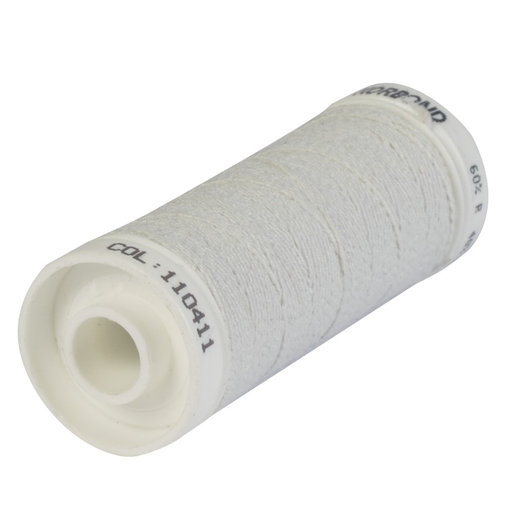 Korbond 20 m Shirring Elastic, White-Pack of 5, 1000m