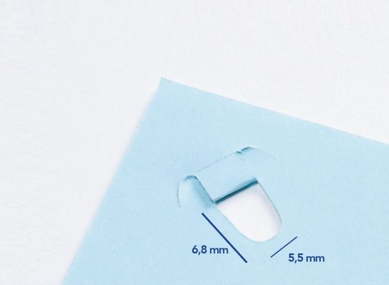 PLUS Japan, Staple-Free Stapler Desktop Model Blue, 10 sheet capacity, 1 piece pack (1 x 1 Stapler) - Image 3