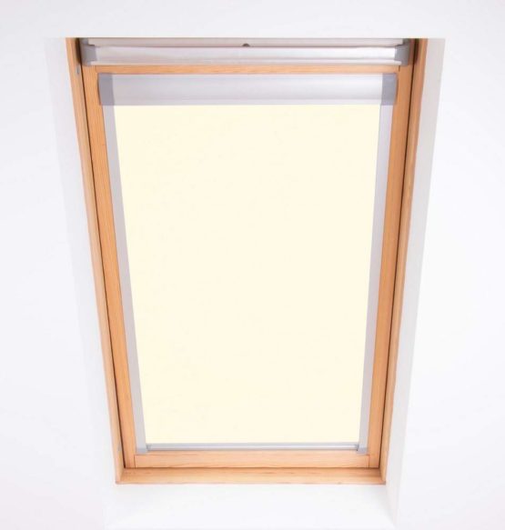 Bloc Skylight Blind for Velux Roof Windows Blockout, Cream, 102