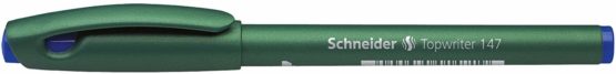 Schneider Topwriter 147 Mint Green Barrel Fibre Pen - Blue (Pack of 10) - Image 2