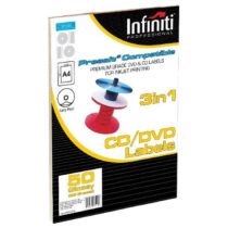 Infiniti A4 Blank PhotoGlossy White CD Label (50), RSWGL50