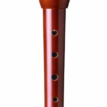 Hohner 9550 2 Piece C Key Wooden Soprano Recorder - Dark Pearwood
