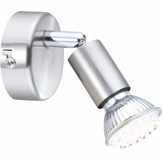 globo GU10 3000 K 23 Watt Matrix Spotlight Nickel Matt LED - Image 2