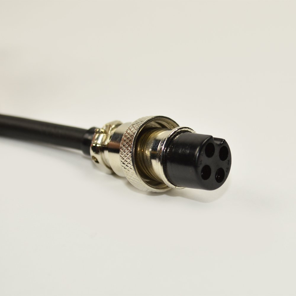 PNI Echo Microphone 4 Pin for CB Radio, black, 4 Pins - Image 4