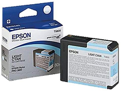 Epson Ink Cartridge 80 ml, Light Cyan- C13T580500, Genuine, One Cartridge - Image 2