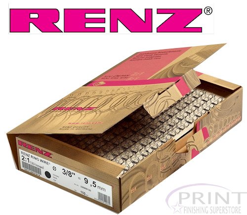 100 Wires per Box. A4 Red 2:1 Pitch Renz 321270223 12.7 mm Ring Wire Cut Element