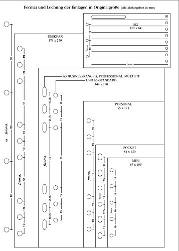 Filofax A4 White Quadrille Notepaper - Image 2