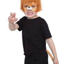 Bristol Novelty DS196 Lion Set (Mask and Tail), One Size