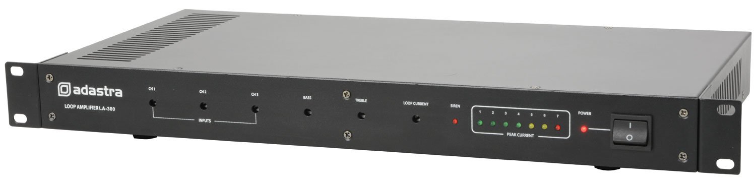 Induction Loop Amplifier LA-300 mkII, BLACK, 300m² max