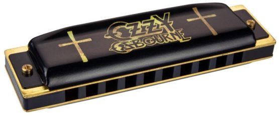 Hohner M666 Ozzy Osbourne Key of C Harmonica Coffin Box