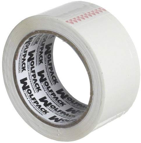 Wolf Pack 14051300 Tape/Packing Tape 48 mm x 66 m - White, 48 mm. x 66 m