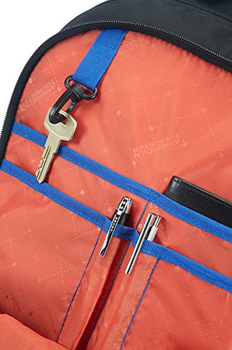 American Tourister Urban Groove - Laptop Backpack 15.6", 47 cm, 27 L, black/blue, (47cm-27L) - Image 4