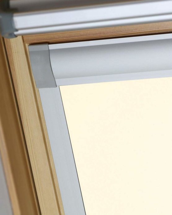 Bloc Skylight Blind for Velux Roof Windows Blockout, Cream, 102 - Image 4